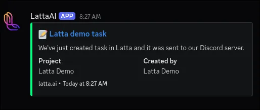task detail